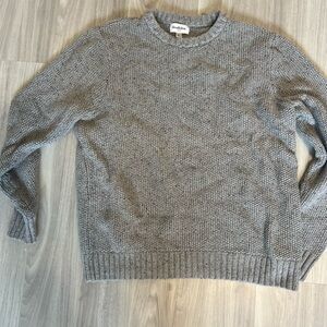 Goodfellow & Co Gray Crewneck Sweater Classic Knit
